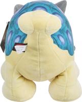Dinosaurio Bebé de Plush lleno de Baches with Sonido, Juguete suave Flexible de 15 pulgadas Ankylosaurus with empanadas pesos - details 2