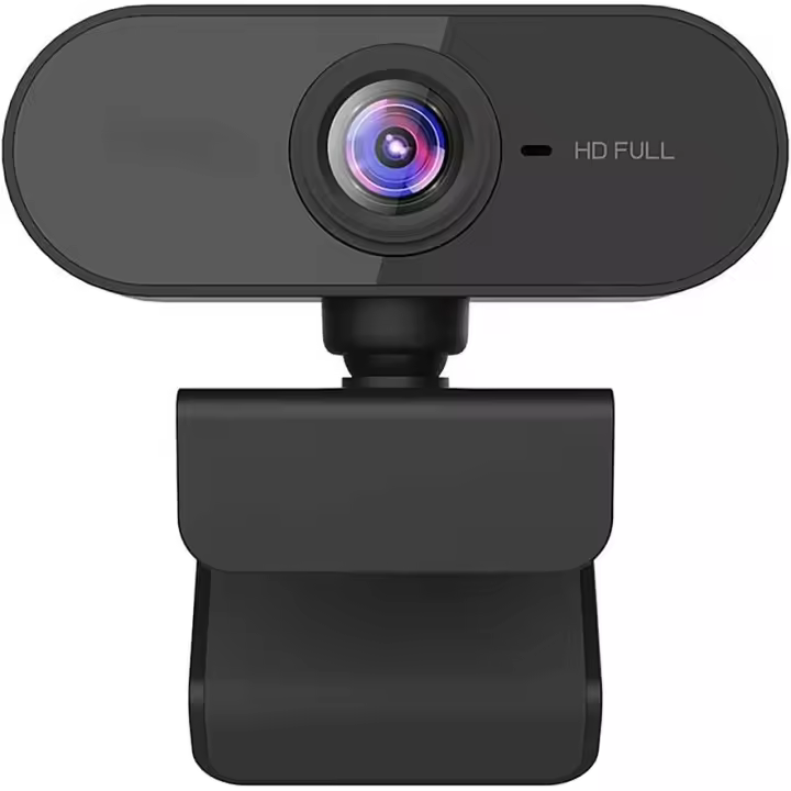 1080P Full HD CMOS Cámara Web de Alta Micrófono Reductor de Ruido y Corrección de Automática,USB Plug and Play - 1