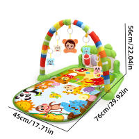 Almohadilla De Crawler Multifuncional Para Bebés Y Niños Pequeños Con Juguete Música Y Luz Batería Integrada - details 8