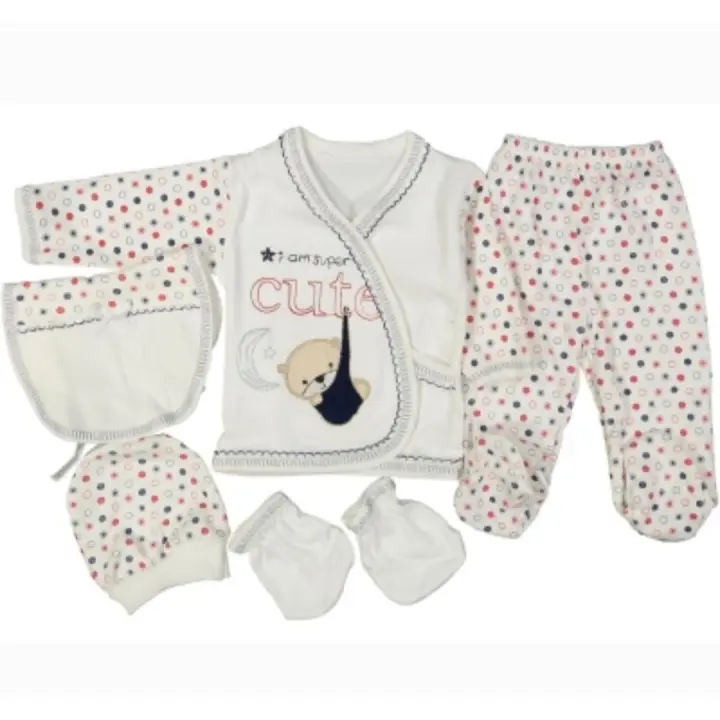 Set bebe recien nacido, ropa bebe algodon , conjunto bebe liababylove. Regalo baby shower - 1
