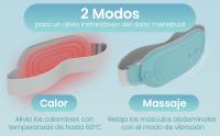 TensCare OVA Ceinture Therma: Alivio de Dolores Menstruales y Endometriosis con Masaje y Calor. 3 Modos de Calor y 3 Modos de Masaje para un Alivio Personalizado. - details 3