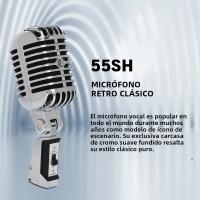 LEUS LAC50 - 55SH Micrófono Dinámico Profesional Vintage Clásico Para Voz Para Presentaciones En Directo Karaoke - details 0