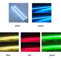 2pcs Luz Flexible LED Adhesiva Autocollante 30cm 15 LEDs Impermeable Para Decoración De Coche Y Hogar Multicolor - details 7