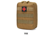 Kit Médico Deportivo Multifuncional Para Exteriores Primera Ayuda Táctica Bolsa Portátil De Oxford Negro Verde Militar Unisex - details 9