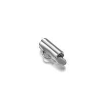30-50Pcs Crimp End Beads Slide on Clasp Buckles Tubes Connectors Para DIY Joyería Metálicos De Cobre Accesorios De Enlace - details 3