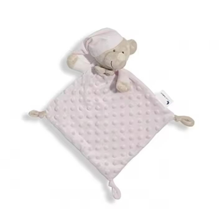 Osos de peluche Dou Dou Interbaby en tono rosa para recién nacidos de 0 a 6 meses - Accesorios para bebés - 1