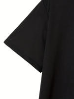 Camiseta De Verano Para Hombre Con Reflejos Coloridos Cuello Redondo Suéter Corto Retro Trendy Transpirable Y Cómoda - details 4