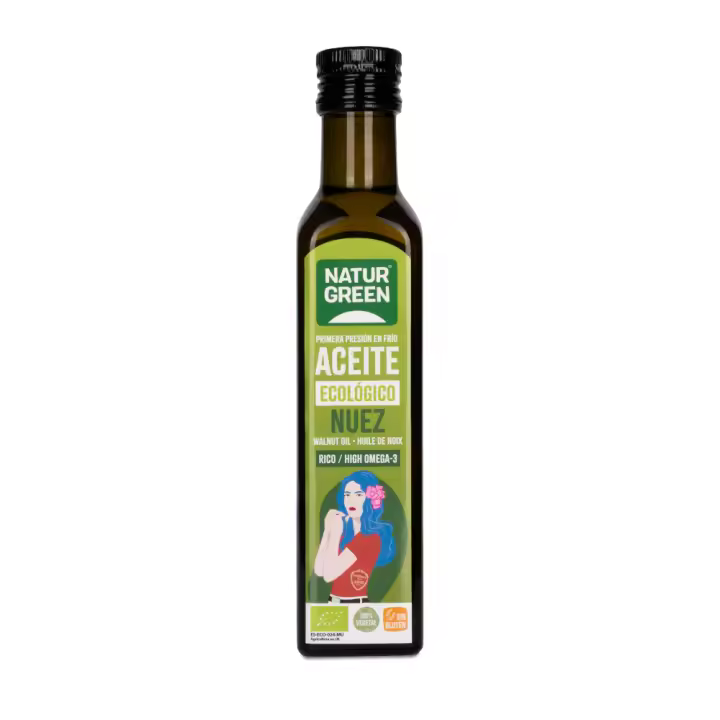 Aceite de Nuez | 250ml | Rico en Omega-3 | Naturgreen - 1