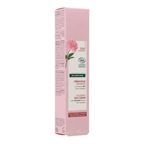 Klorane Crema Rica Calmante A La Peonia Bio 40 M Klorane - 1
