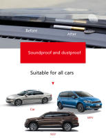 Tira De Sellado Para Tablero Del Coche 1.6 M Material De Goma Aislante De Ruido Accesorios Universales Para El Interior Del Coche - details 7
