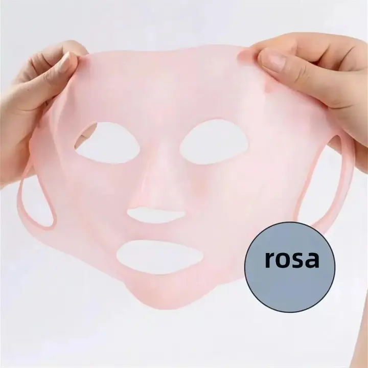 Soporte De Silicona Para Máscara Facial Reutilizable Y Evaporativa 1 Pieza Herramienta De Belleza Para Cuidado De La Piel - 1