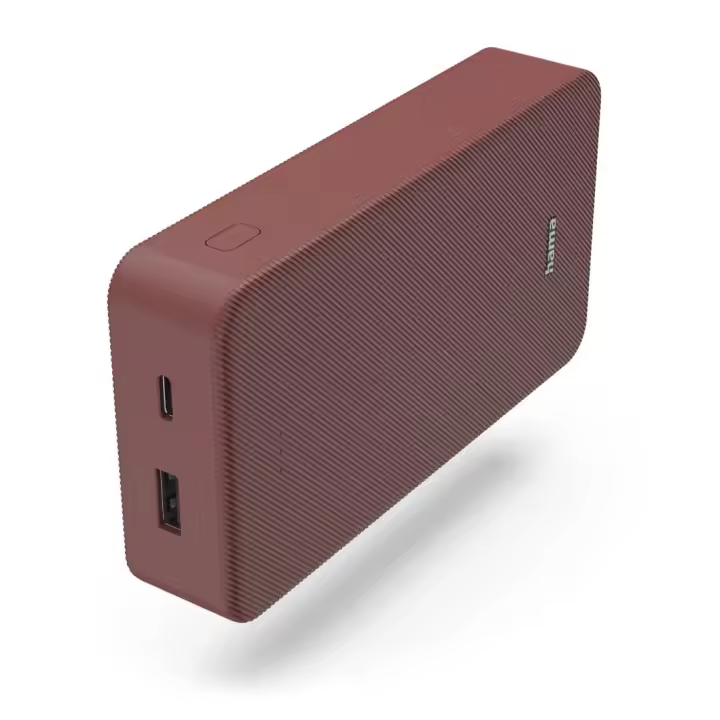 Hama 00201717 batería externa Polímero de litio 20000 mAh Rojo - 1