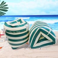 1Par De Flotadores De Brazo Flotantes En Forma De Círculo Con Bolsas De Aire Doble Equipamiento De Natación Para Adultos Y Niños Material PVC Tamaño Aproximado 24x19cm - details 0