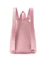Mochila Clásica De Patrón Cuadrado Estilo Fashion Para Mujer Cierre De Cremallera Material Principal Poliéster Tamaño 28x23x10 - details 16