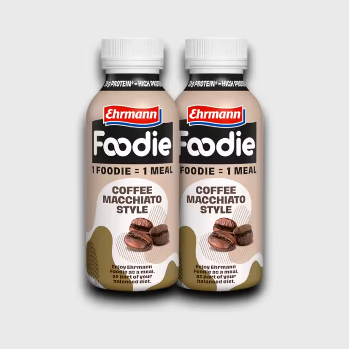 Pack 2x Bebida Sustitutiva Foodie  Varios Sabores  400ml  Alta en Proteínas  Bajo en Calorías  Ideal para Sustitución de Comidas  EHRMANN - 1