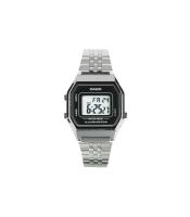 Reloj mujer Casio LA680WEA-1DF clásico plateado negro luz led correa de acero inoxidable watch casio - details 0