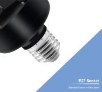 Bombilla LED E27 220V Para Garage Y Estudio Plegable Deformable 110V E26 40W 60W 80W Luz Fría/Cálida Blanco Para Iluminación De Casa Y Workshop - details 5