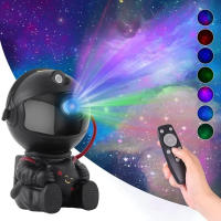 Proyector De Luz Nocturna De La Vía Láctea Con Astronauta Y Nebulosa Estelar LED Para Decoración De Habitaciones Y Hogar - details 4