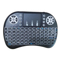Teclado Inalámbrico Mini Con Ratón Air Mouse 2.4G Backlit Para Android TV Box PC I8 Soporte Para Inglés Ruso Francés Español Portugués Árabe - details 13