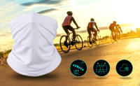 Bufanda Transpirable Para Hombres Y Mujeres Bandana Balaclava De Verano Tubo Máscara Cubre Cara Y Cuello Para Ciclismo Al Aire Libre Protección Solar - details 1