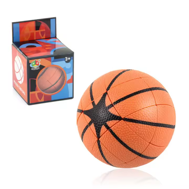 Cubo Mágico Fanxin De Baloncesto 3x3 Juguete De Puzzle Para Niños Regalo Para Niños De Edad Recomendada De 3-14 Años Plástico Mini - 1