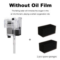 Filtro De Tanque De Peces Externo Con Cascada Y Bomba De Oxígeno Mini Para Tanque De Tortuga Sistema De Filtro Multietapa Con Algodón De Filtro - details 3