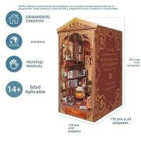 Kit De Modelado DIY De Librería Decoración Para El Hogar Regalo Perfecto Para Adolescentes Y Adultos Material De Madera - details 5