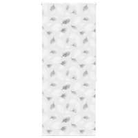 vidaXL Estor enrollable para ducha tela 110x240 cm ancho 106 cm en color Círculos/Burbuja/Gris claro y más | protección solar decorativa para ventanas hogar oficina dormitorio fácil de instalar - details 5