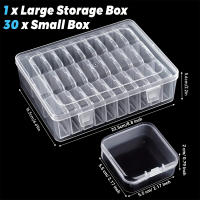 Caja De Almacenamiento Para Pintura Diamante DIY Bordado Joyería Artículos De Uñas Mosaico De Strass Multifuncional - details 0