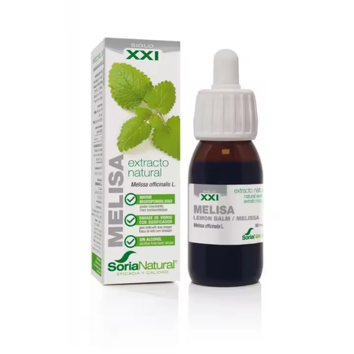 Soria Natural SORIA NATURAL Extracto de Melisa 50 Ml - Complemento Alimenticio para Equilibrar el Sistema Nervioso - 1