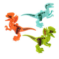 Bloques De Construcción Grandes Animales Y Dinosaurios Conjunto De Zoológico Compatible Con Bloques Duplo Juguetes Para Niños Regalo - details 10