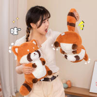 Nueva Peluche De 35cm De Raccoon Kawaii Suave Almohada De Animal Regalo De Cumpleaños O Navidad Para Niña Juguetes De Peluche - details 12