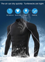 Camiseta De Manga Larga Para Hombre Fitness Running Gym Primavera Otoño Deporte Exterior Tops Poliéster Secado Rápido Cuello Redondo - details 11