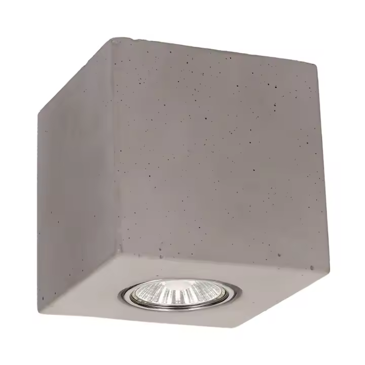 Loco Gila, Cemento, Gris, 10x10x10 cm - 1