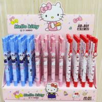 Set De 60 Bolígrafos De Punto Fijo Sanrio Con Diseños De Kuromi Cinnamoroll Pochacco Hello Kitty Doraemon Y Blue Para Estudiantes Material Plástico Tamaño Grande - details 4