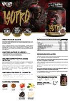 Iso Pro Warriors Supplements Proteína Isolada sabor Chocolate - details 0