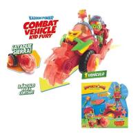 Superthings Rivals of Kaboom de la película Kazoom Power Combat Vehicle KID Fury figura exclusiva articulada  - Magicbox - details 3