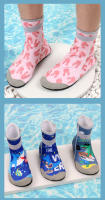 Calcetines de playa de verano para niños, zapatos de natación para vadear en arroyos, suela suave, antideslizantes, de caña alta y tubo largo, zapatos de playa para hombres y mujeres - details 13