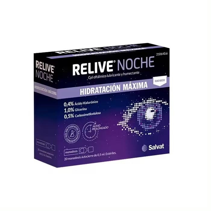 RELIVE NOCHE  20 MONODOSIS 0,5 ML - 1