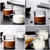Taza De Café De Vidrio Borosilicato Grueso Doble Boca Para Espresso Ecológica Translúcida Utensilios De Cocina Para El Hogar - details 9
