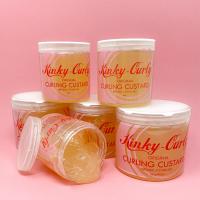 Kinky Curly Original Curling Custard 8 oz – Gel Definidor Original para Rizos - details 0