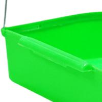 Baño De Pájaro Colgante Para Periquito Pequeño Y Mediano Tanque De Agua Para Loros Cacatúa Y Finches Accesorio De Jaula - details 6