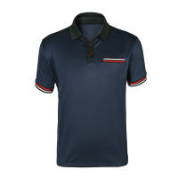 Camisa POLO para hombre, camiseta de solapa con colores a juego, de moda, de talla grande para hombre - details 13