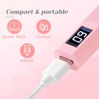 Soporte de luz de manicura de mano, combinación de piezas para uñas, lámpara portátil para hornear uñas, soporte de lámpara de fototerapia para teléfono móvil multimiculión giratorio - details 7