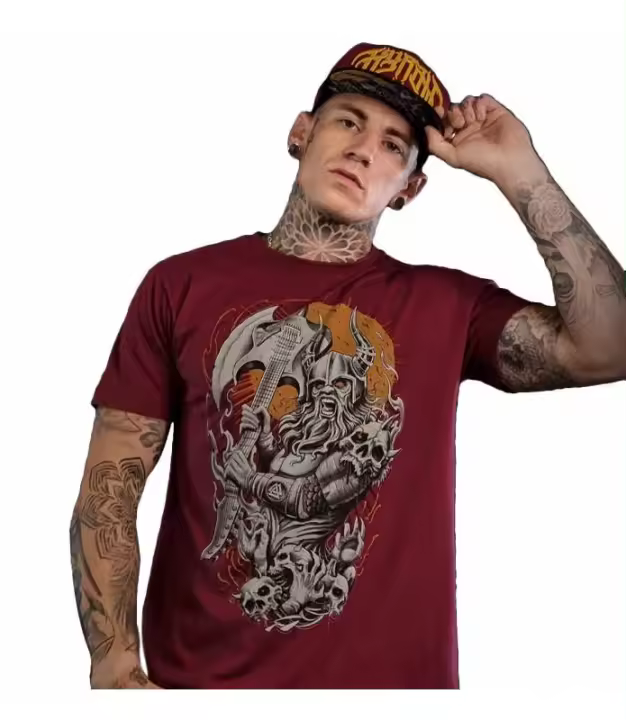 Camiseta Hombre Slayer manga corta HYRAW FW22-M10 - 1