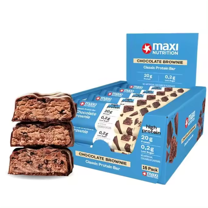 Milky Waffle Protein Bar Maxi Nutrition (12 unidades) - 1