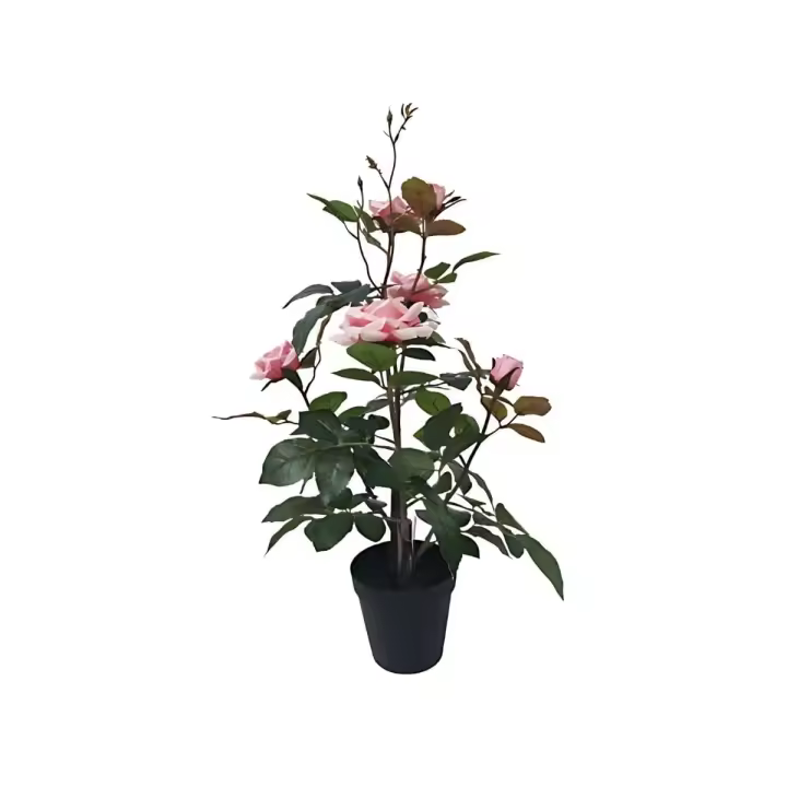 Macetero Decorativo Rosal Artificial 60 Cm Gerimport - 1