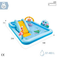 Centro de juegos acuático INTEX aventuras en la jungla - details 3