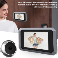 Cámara Peephole Digital 2MP Para Puerta De Apartamento Pantalla LCD Color Infrarrojo 1080P Visor Peephole De 120 Grados - details 0