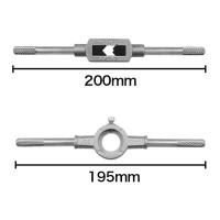 Juego Multifuncional De Herramientas De Hilo Y Tapa 12/20Pcs M3-M12 Metrico Herramientas De Halar Y Taper De Acero Aluminio - details 8